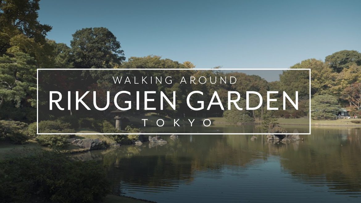 Walking at Rikugien Tokyo's most beautiful Japanese garden | Japan Walk 4k Walking at Rikugien Tokyo's most beautiful Japanese garden | Japan Walk 4k