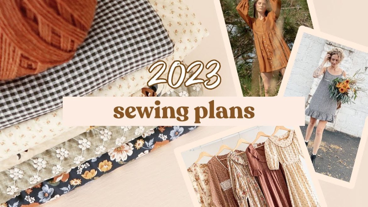 My 2023 Sewing Plans (Sewing Inspiration, Thrift Flips + Knitting!)