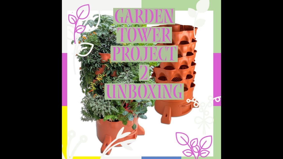 UNBOXING Garden Project tower2!!