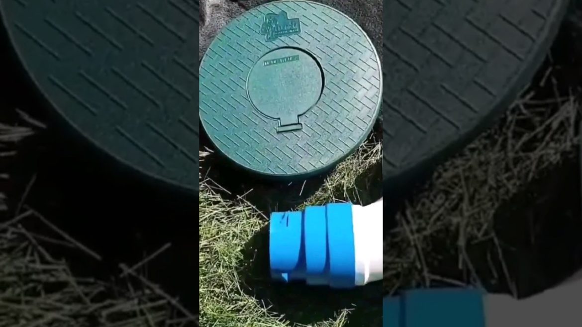 Underground Buried Downspout Drain Top 3 Tips  #shorts