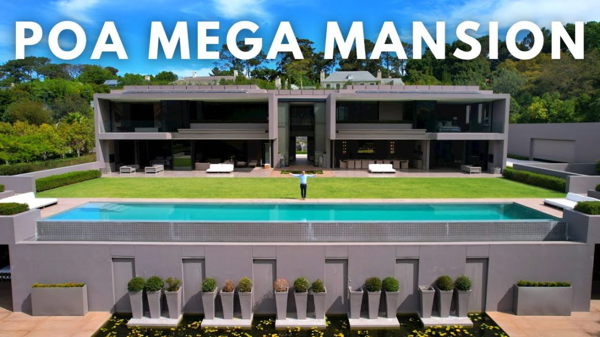 Touring the MOST EXPENSIVE MEGA MANSION with Insane Entertainment Area, Zen Garden & Spa!