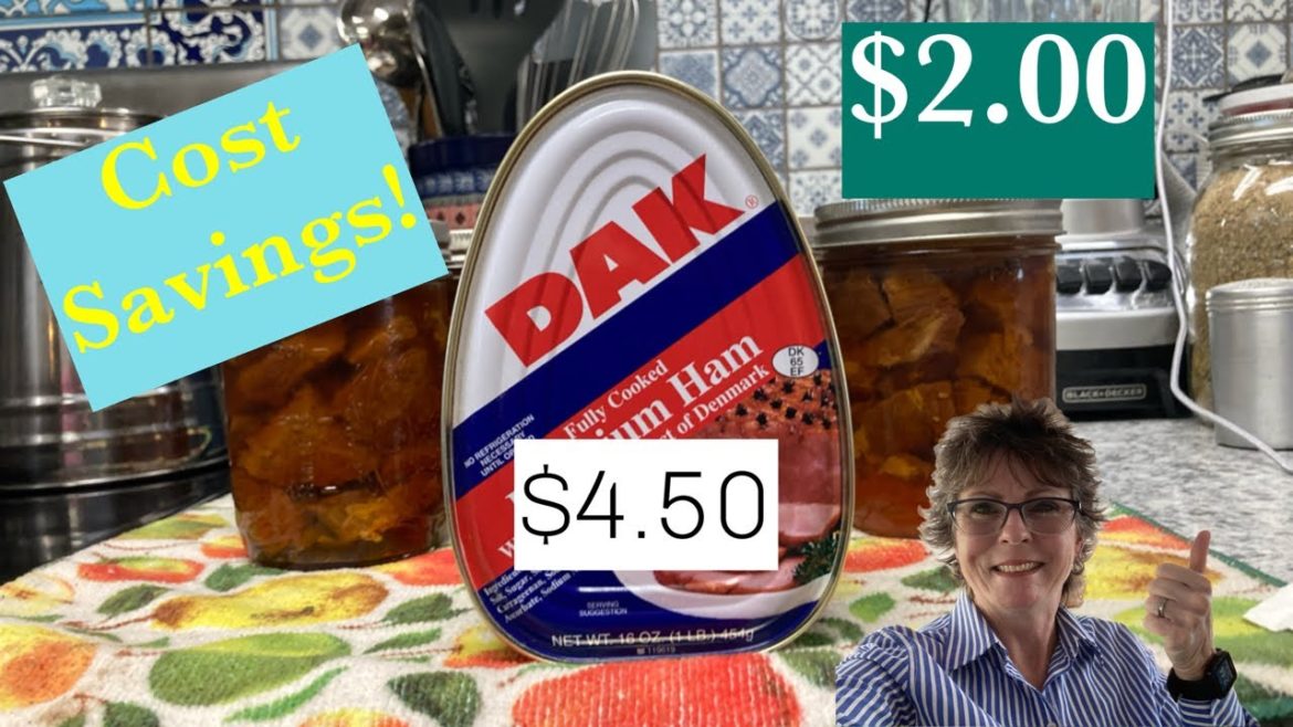 Pig In A Jar! Canning Ham! 365 Challenge! Cost comparison!
