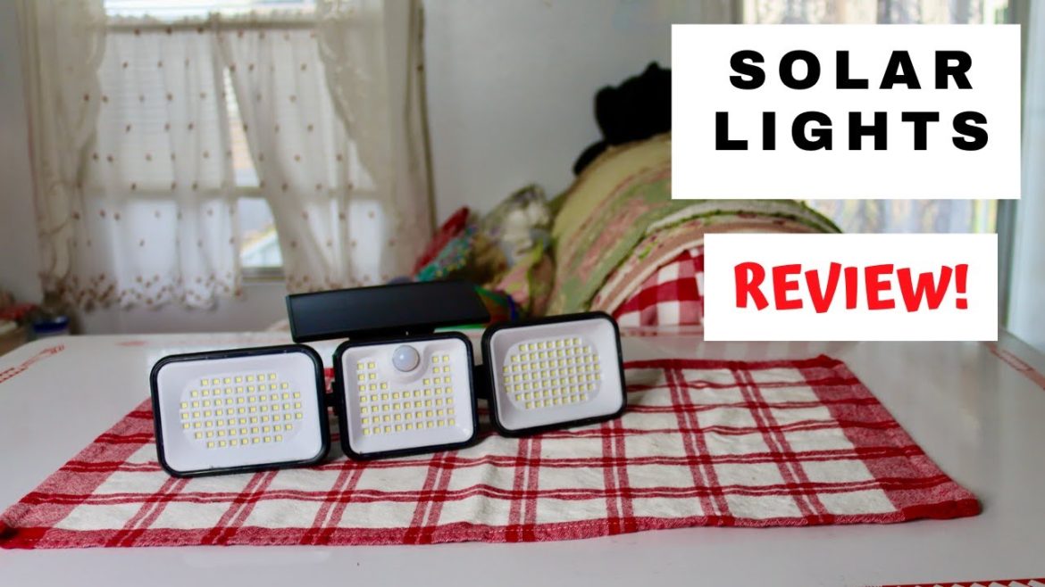 Ollivage – LED Solar Outdoor Security Lights – Review ❤️ Ollivage - LED Solar Outdoor Security Lights - Review ❤️