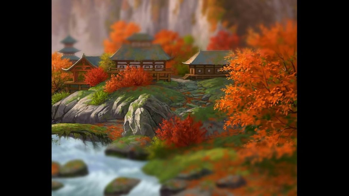 Silent morning at a japanese garden(Composed by me) Silent morning at a japanese garden(Composed by me)