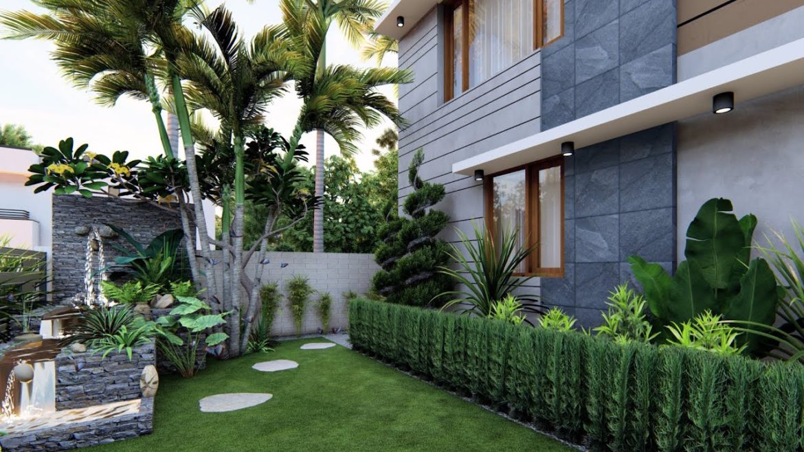 Front Yard design | Front Garden Design #shorts