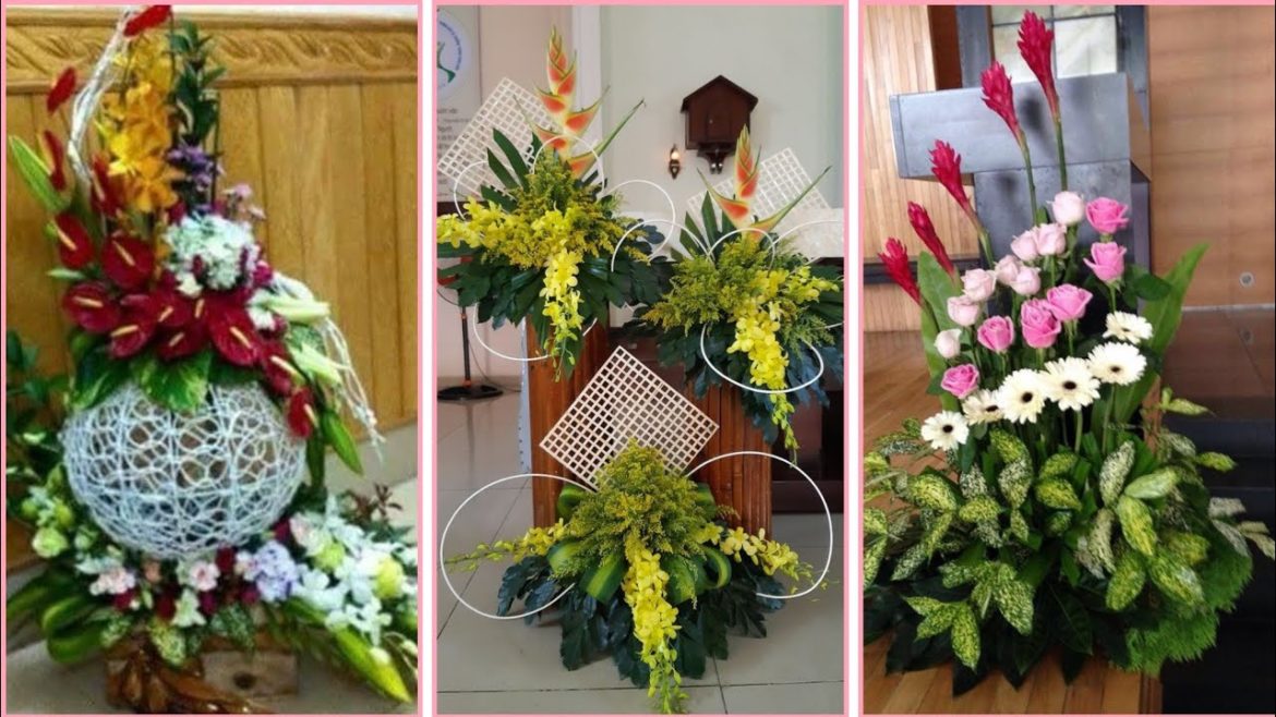 most beautiful gorgeous stylish ikebana Japanese flower decoration