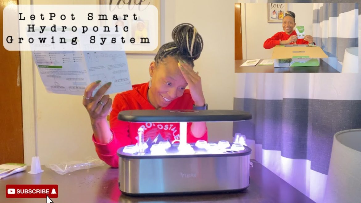 LetPot Smart Hydroponic Growing System | Unboxing and Set-Up [Link & Code In Description]