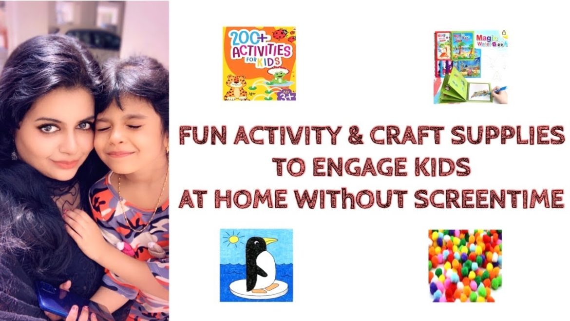 CRAFT & ACTIVITY ||TO kEEP KIDS AWAY FROM SCREENTIME #diy