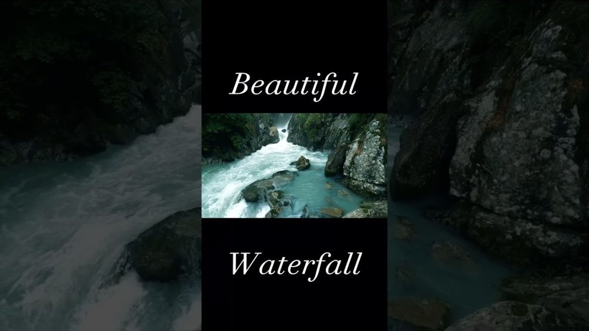 Beautiful Waterfall Beauty Of  Nature #nature #beautyofnature