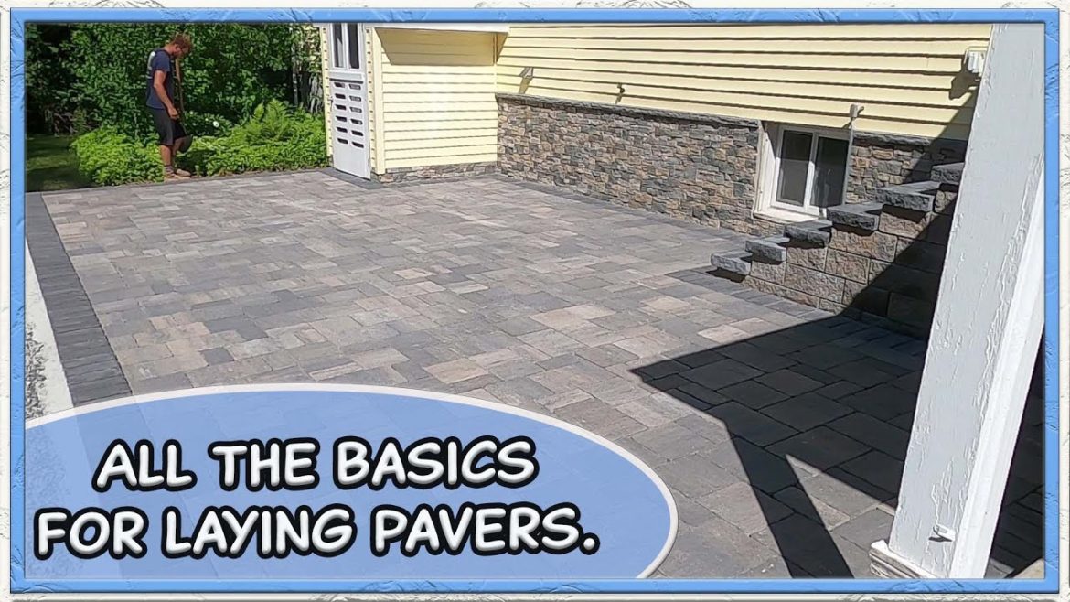 Square and Lay Pavers Like a Pro! (DIY)