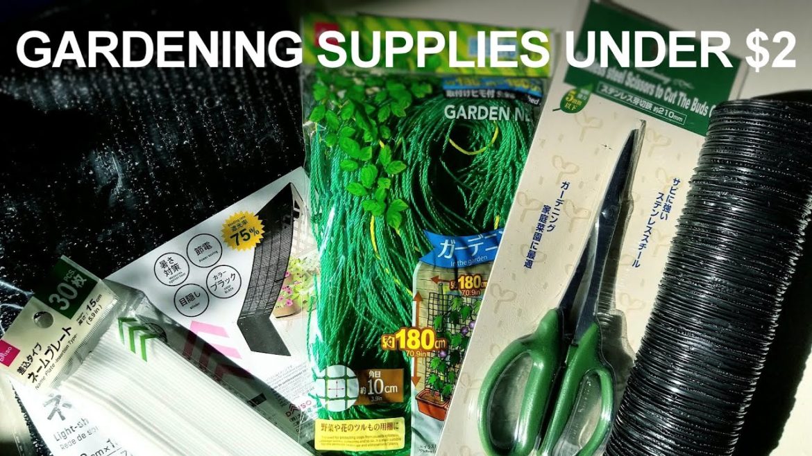 Daiso & Dollar Tree Garden Supplies Haul 2023