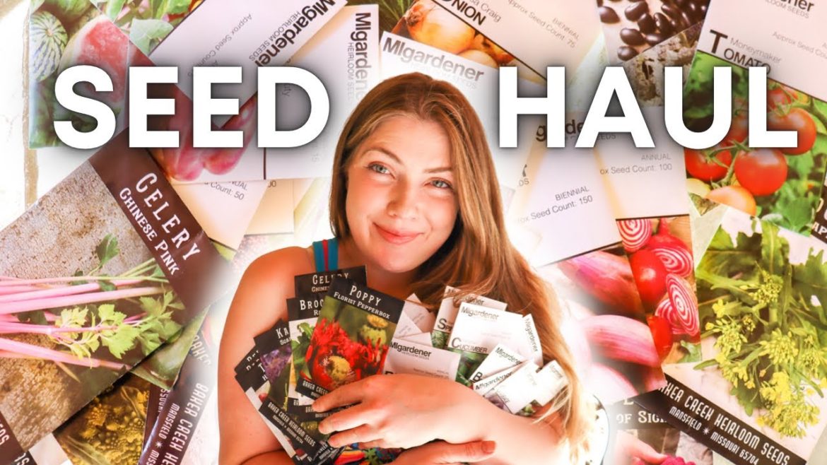 HUGE Spring Seed Haul 2023 MIGardener Seeds & Baker Creek Seeds Starting A Spring Garden From Seed *HUGE Spring Seed Haul 2023* MIGardener Seeds & Baker Creek Seeds Starting A Spring Garden From Seed