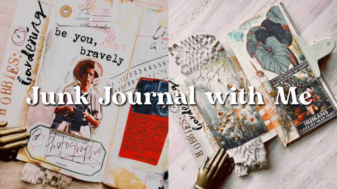 Junk Journal with Me | #JunkJournalJanuary