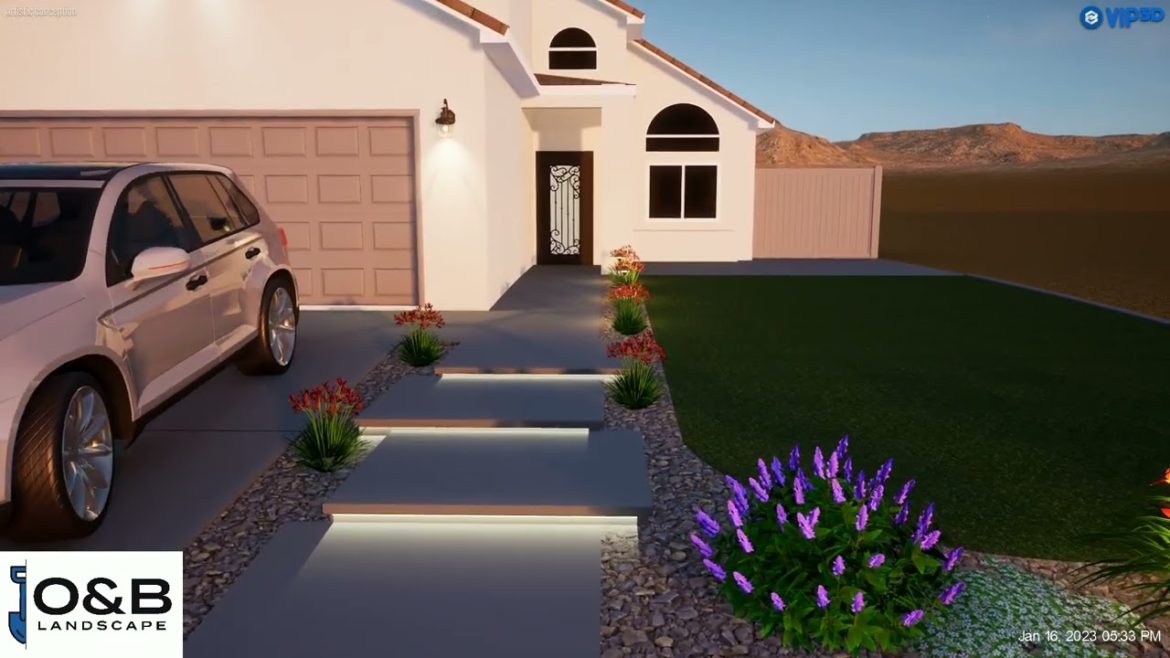 Front yard Landscape