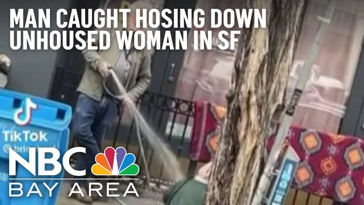 Video Shows SF Business Owner Spraying Unhoused Woman With Hose