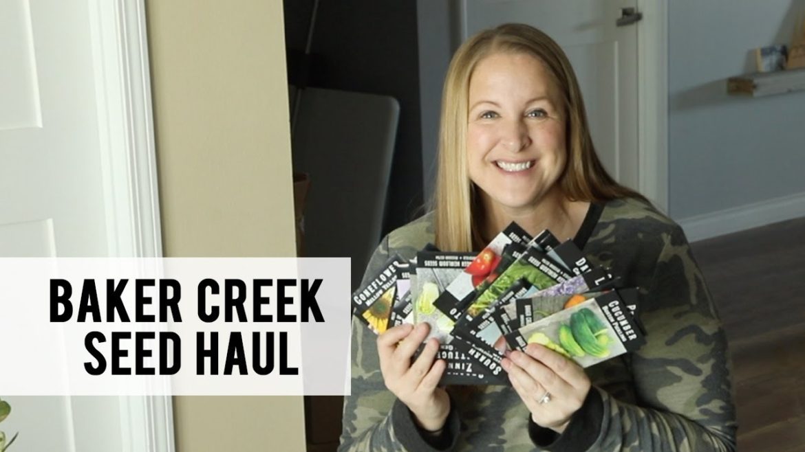 Baker Creek Seed Haul!!  Veggies & Cut Flowers - Sunshine and Flora