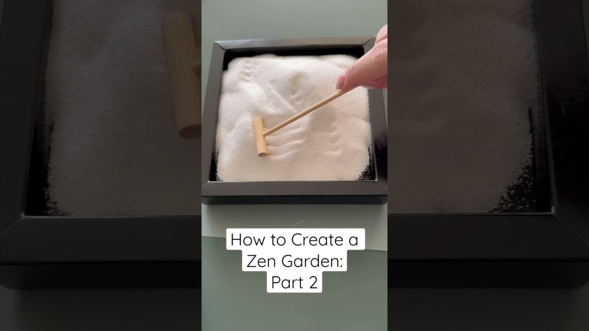 How to Create a Zen Garden: Part 2 #stressmanagement #mindfulness #grounding #drjen #drjenniferwu