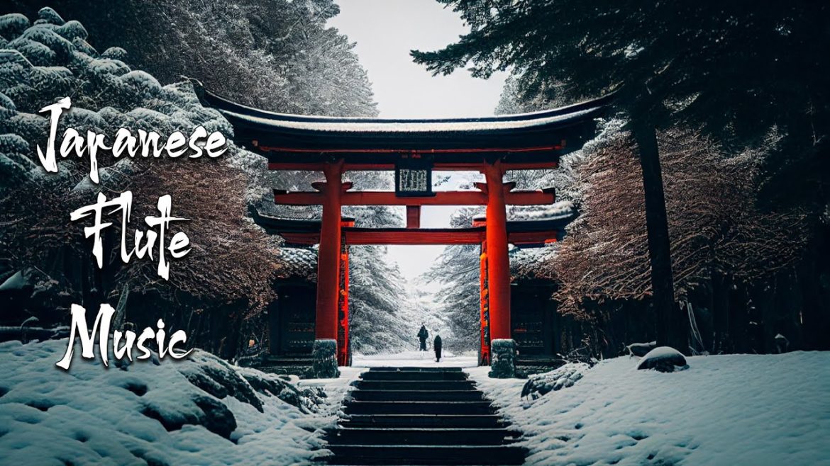 Winter in Japan - Beautiful Japanese Music For Meditation, Soothing, Healing, Studying