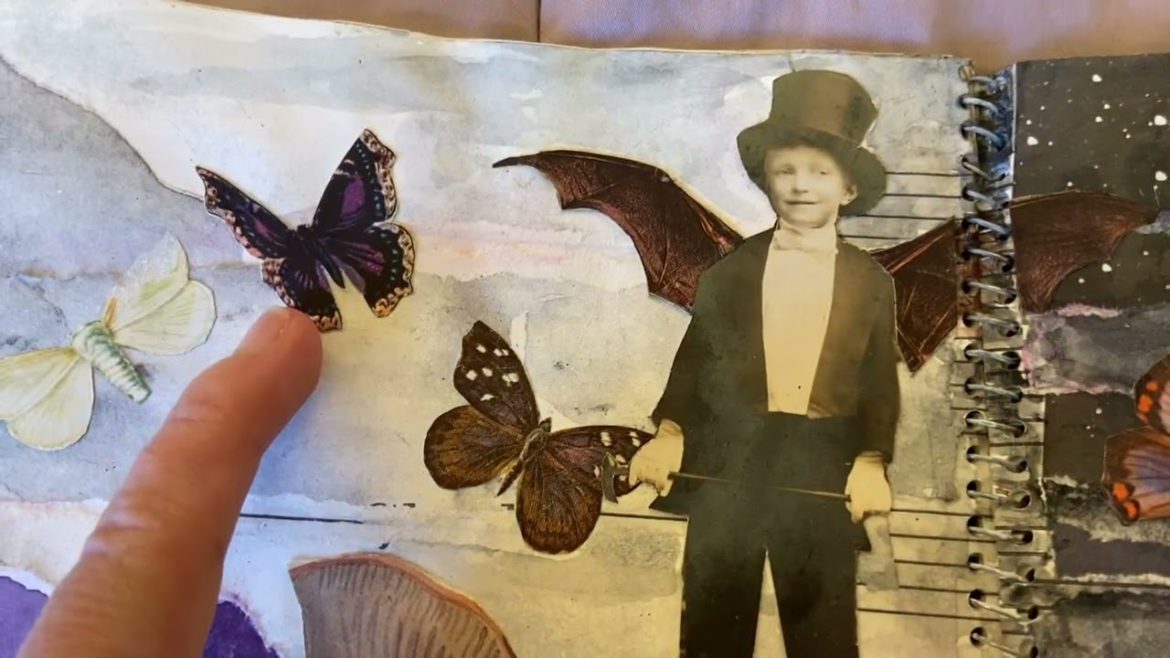 Vlog- Collaging and Organizing Art Supplies #january 2023 #collage