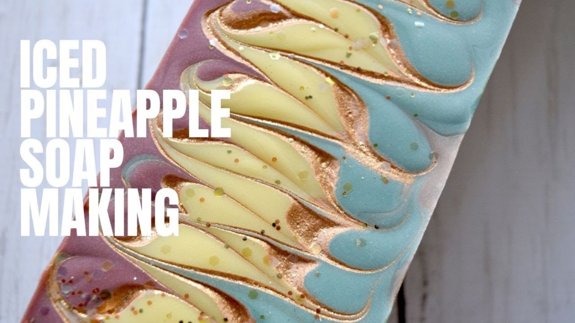 Soap Making Pineapple Soap - One Pot Wonder - Cold Process Soap