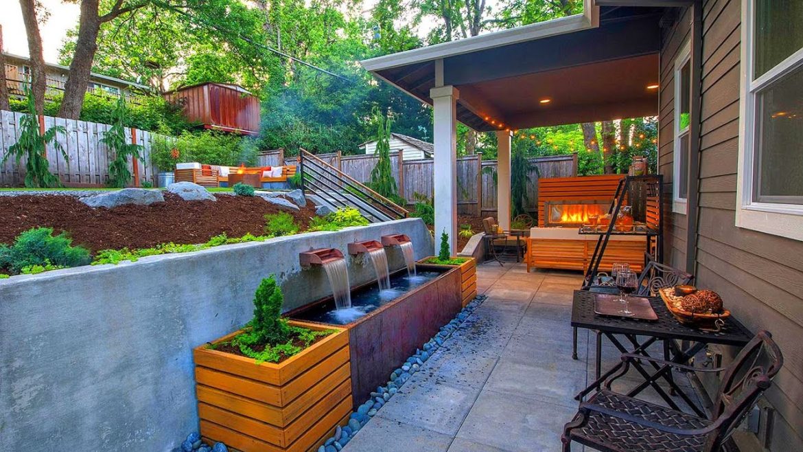 Landscaping ideas for a small backyard and a garden plot near the house! Landscaping ideas for a small backyard and a garden plot near the house!