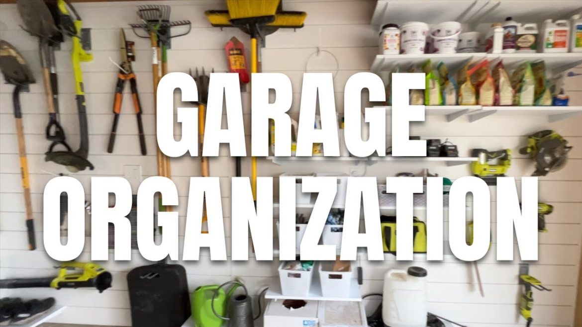 Organizing the Garage and my Garden Supplies! :: Trying Out a New Slat Wall System Organizing the Garage and my Garden Supplies! :: Trying Out a New Slat Wall System