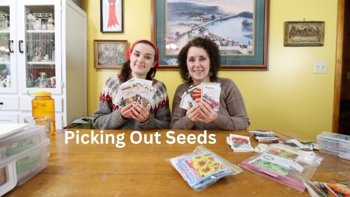 Picking Out Seeds For Early Spring Veggies in Appalachia