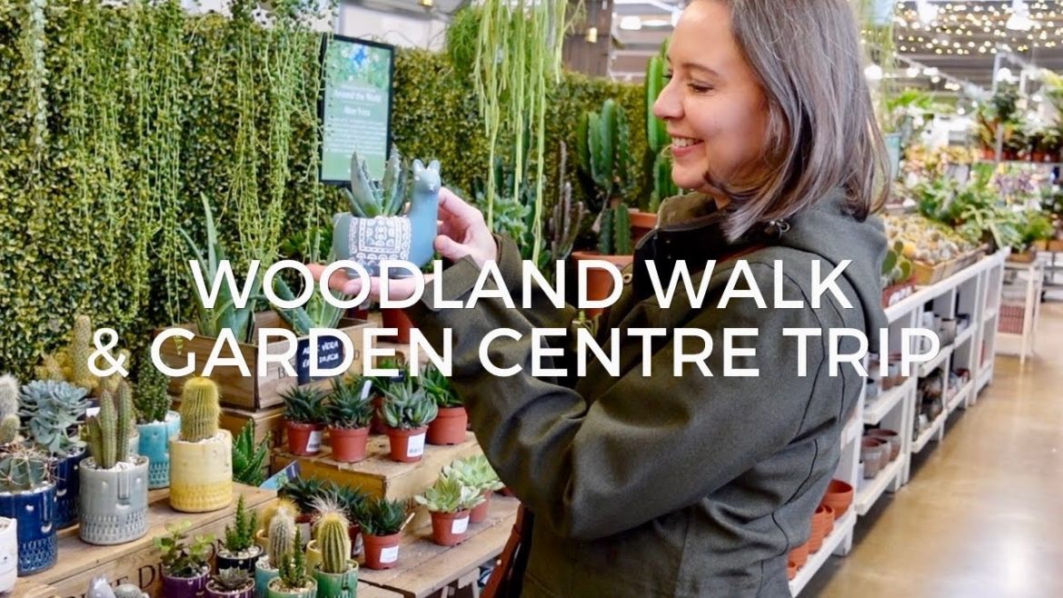 Woodland Walk & Trip To Garden Centre – Weekly Vlog