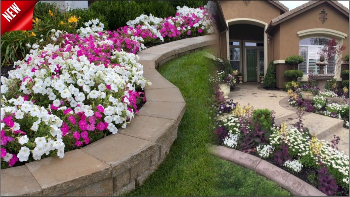 Amazing front yard flower Garden Design Ideas | Backyard Garden Design | WS Decor Puzzle