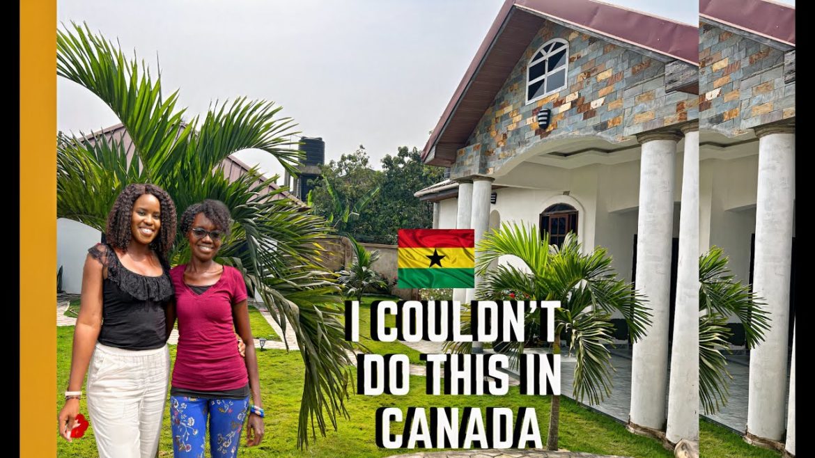 I BUILT THIS BEAUTIFUL HOME IN GHANA AND GREW MY OWN FOOD SO I CAN MOVE TO GHANA I BUILT THIS BEAUTIFUL HOME IN GHANA AND GREW MY OWN FOOD SO I CAN MOVE TO GHANA