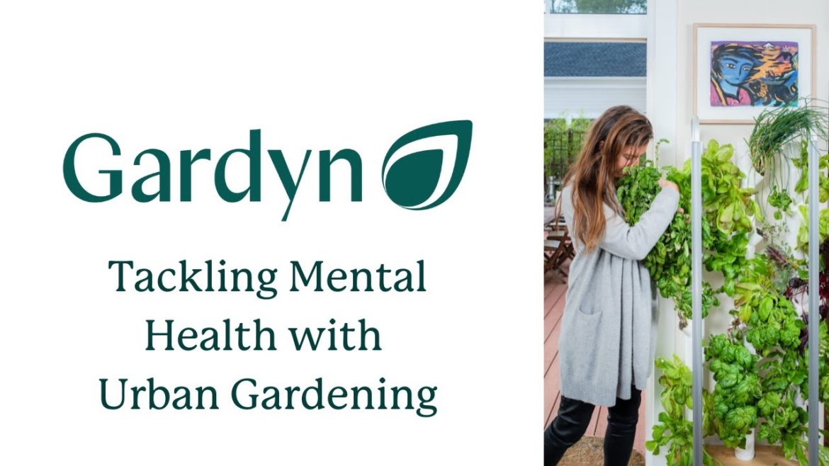 Tackling mental health with urban gardening