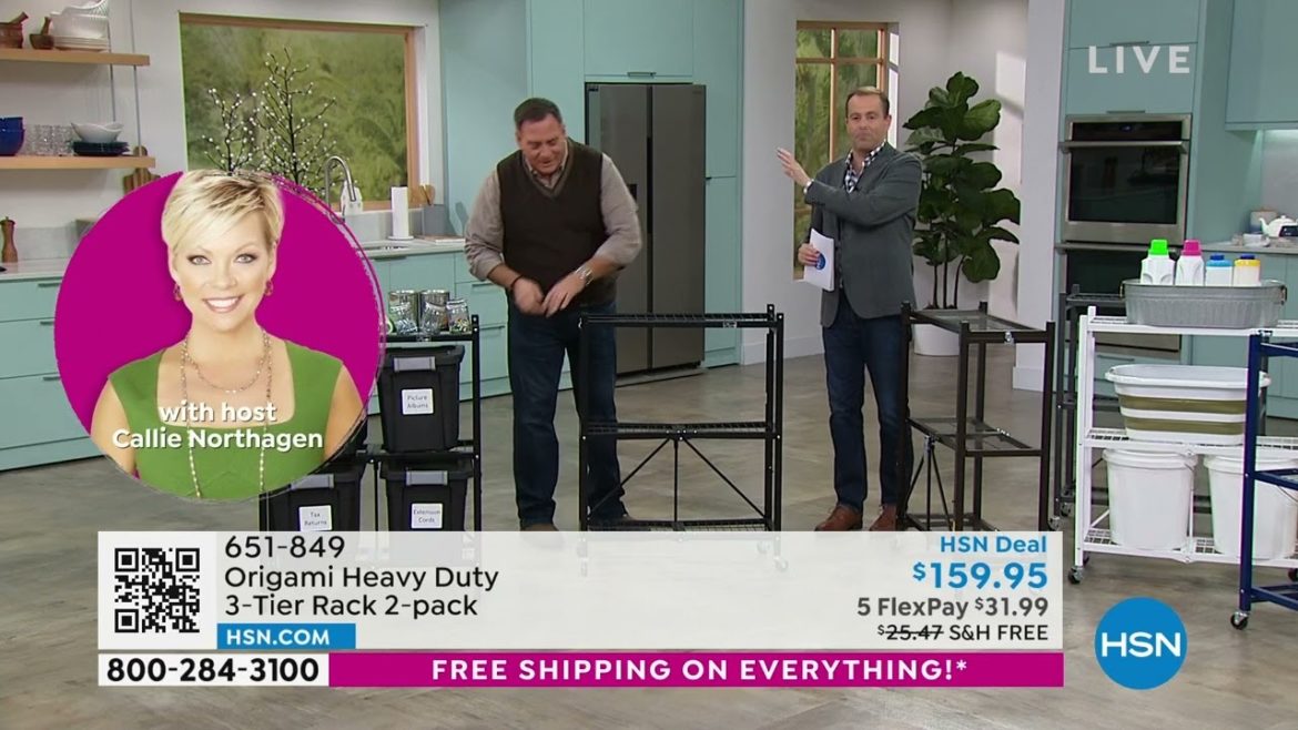 HSN | Origami Storage & Organization 01.21.2023 - 11 PM
