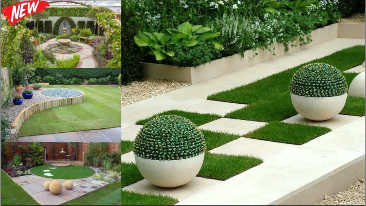 New Home Garden Landscaping Ideas | House Backyard Patio Design Ideas | Front Yard Garden Design