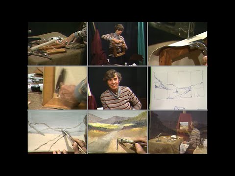 The Cable Easel: Stretching Canvas The Cable Easel: Stretching Canvas