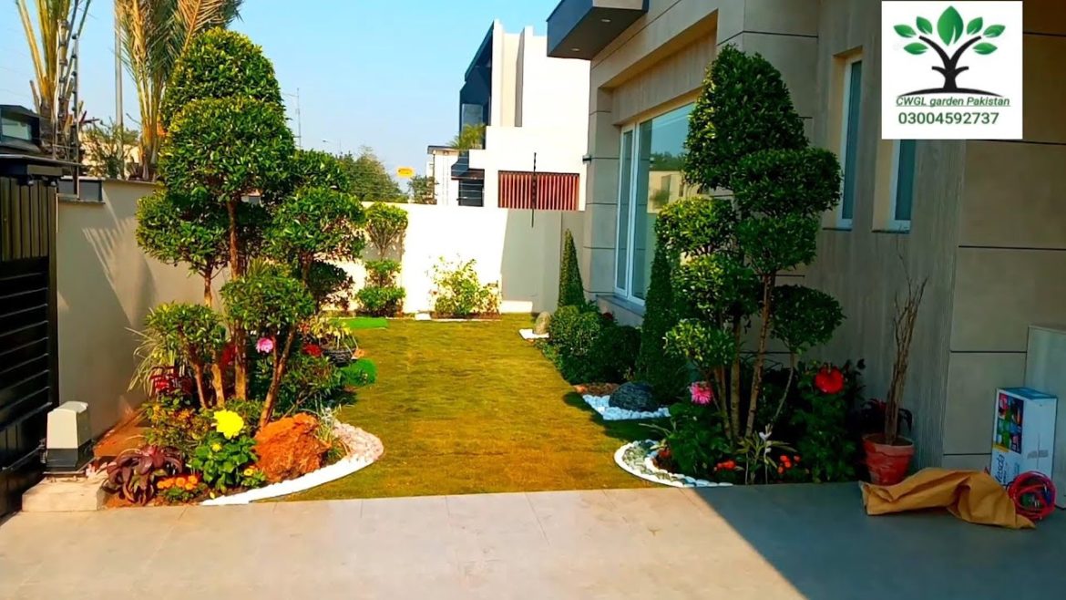 Most Beautiful 1 kanal house Inside Modern Landscaping and Unique stone and Pebble Designing Most Beautiful 1 kanal house Inside Modern Landscaping and Unique stone and Pebble Designing