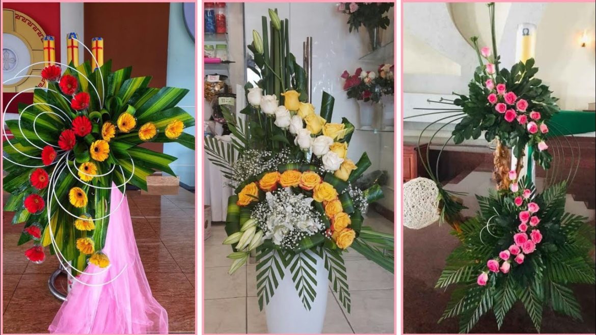 very out class trending new ikebana flower arrangement and decoration