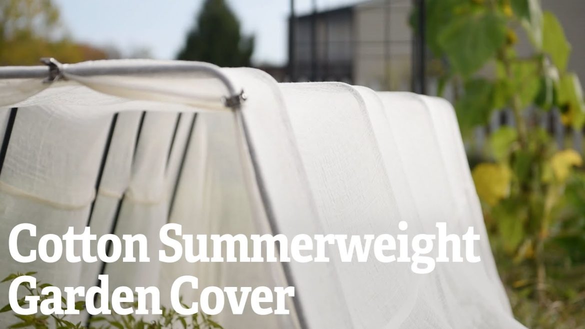 Cotton Summer Weight Garden Cover