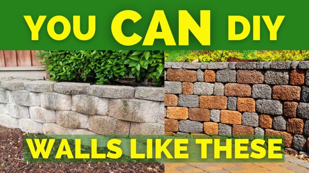 RETAINING WALLS BASICS | Build a Wall with these DIY Steps