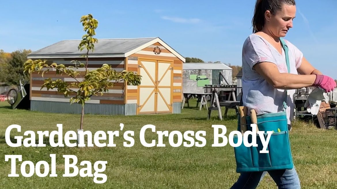 Gardener's Cross Body Tool Bag