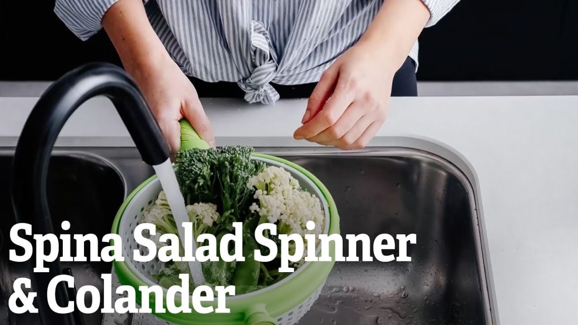 Spina Salad Spinner & Colander Spina Salad Spinner & Colander