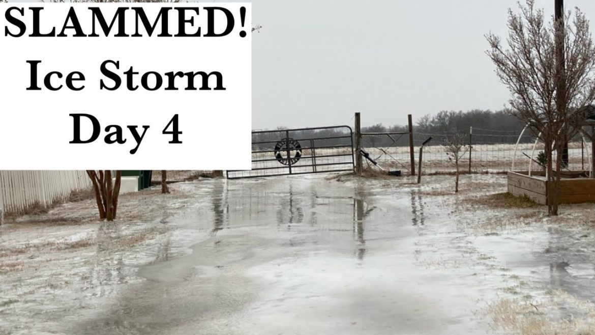 It’s incredibly worse than I thought!!! So hazardous! 4 day Ice storm!