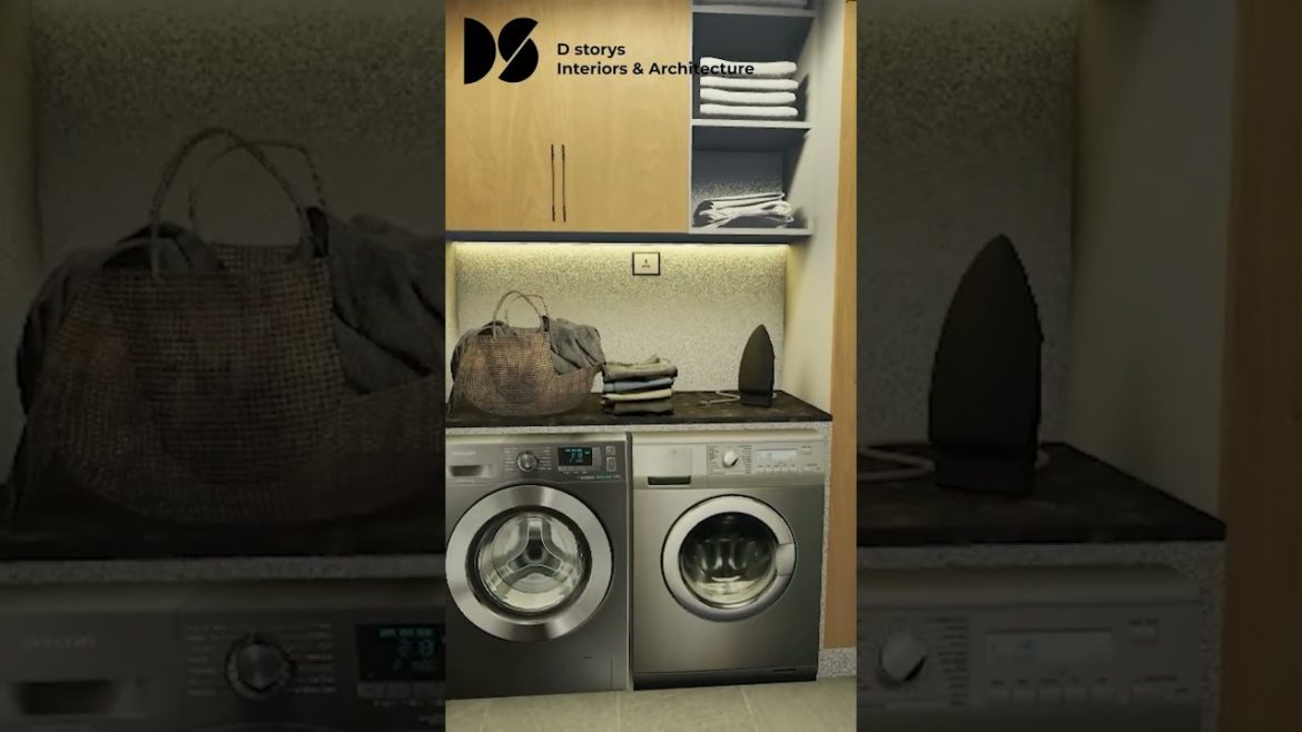 laundry Design of Apartment in Embassy Boulevard