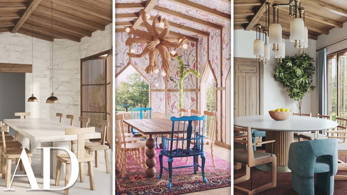 3 Interior Designers Transform The Same Dining Room | Space Savers | Architectural Digest