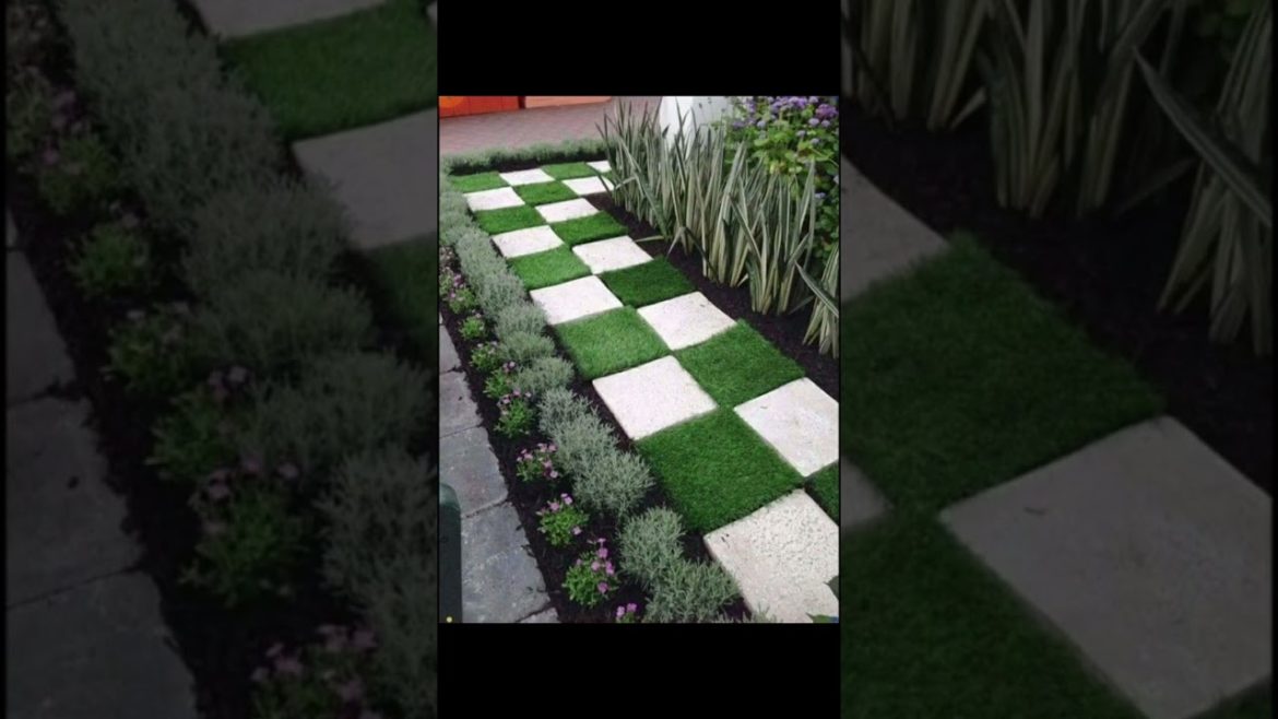 DIY creative garden path ideas #shorts