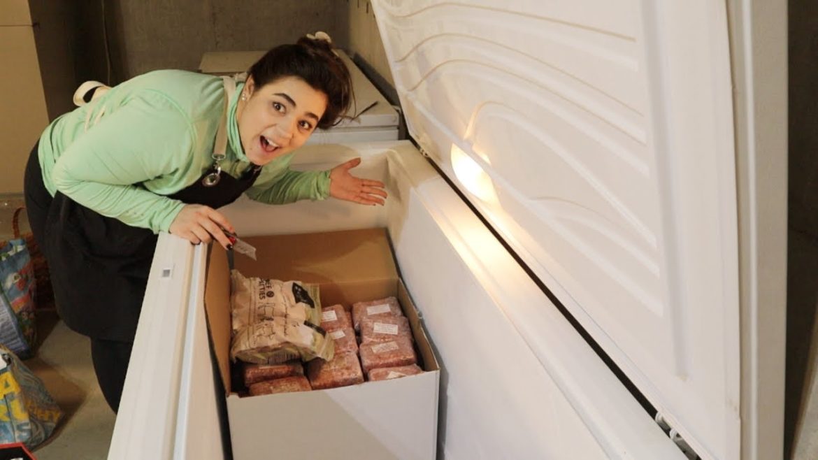 This is LONG overdue! Freezer Deep Clean, Organize and Full Tour!