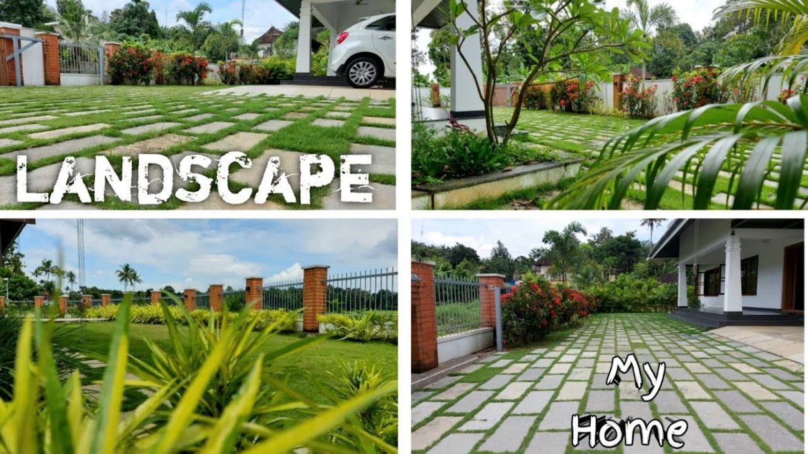 Landscape Design Ideas / Garden Design / Backyard Design / Landscaping Ideas Malayalam / Home Tour