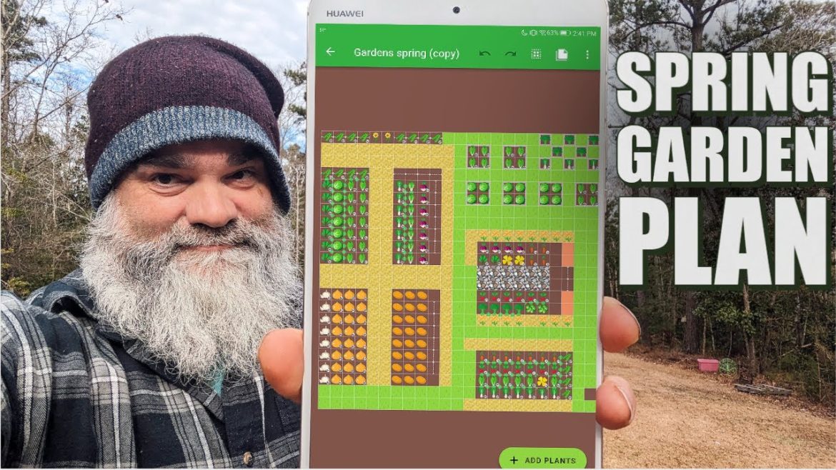 My spring garden plan