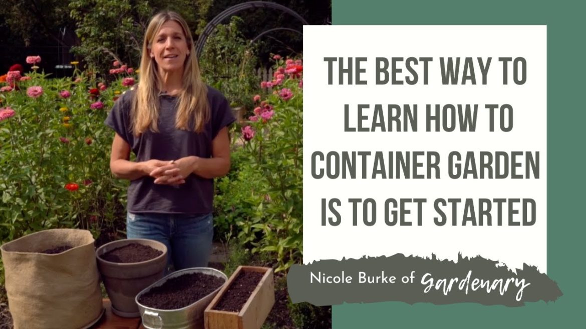 The Best Way to Learn How to Container Garden Is to Get Started