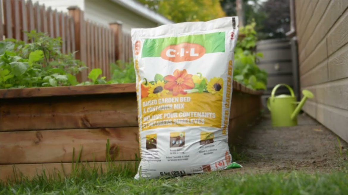 How to use C-I-L Raised Garden Bed & Container Mix?