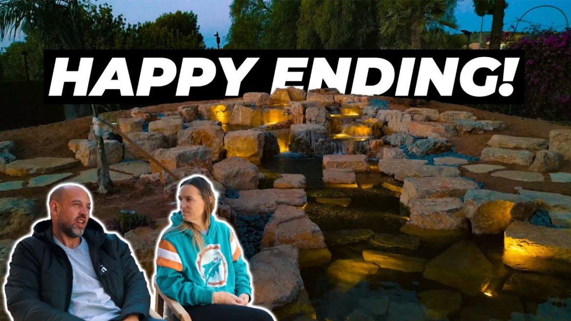 This RECREATION POND was our DREAM. | WATER PARADISE in Spain Reveal